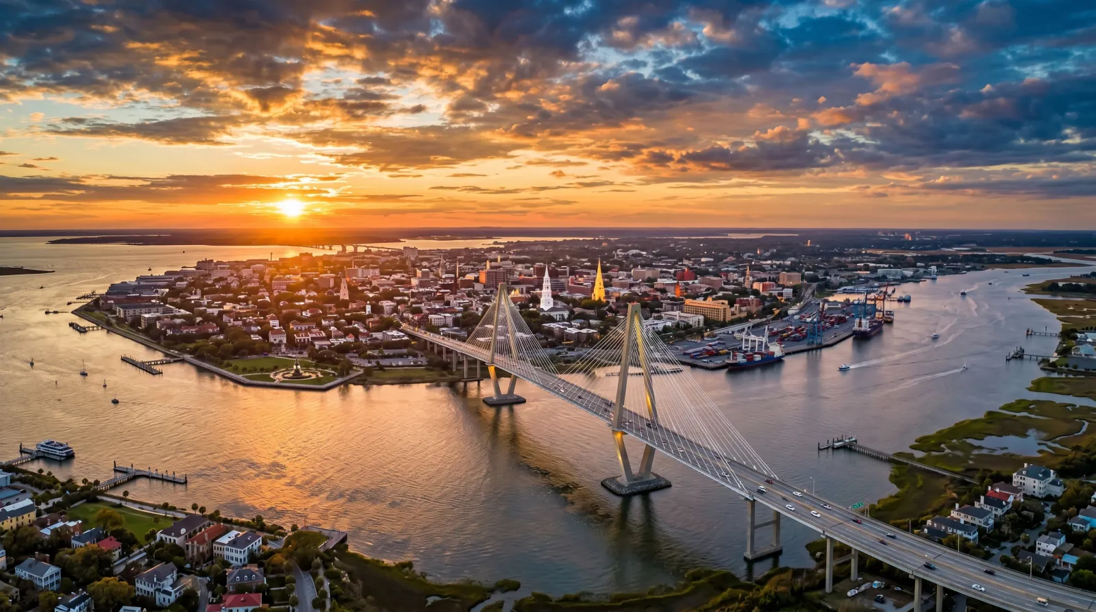 Charleston, South Carolina skyline