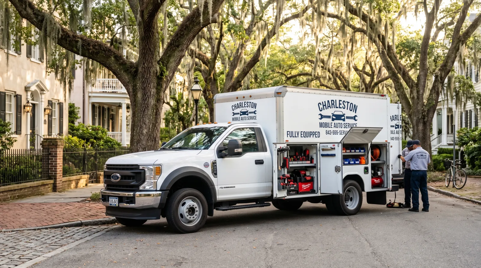 Whicker's Mobile Automotive service truck